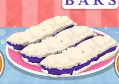 Cooking Games, Easy to Cook Blueberry Crumb Bars, Games-kids.com