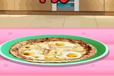 Cooking Games, Egg and Bacon Pie, Games-kids.com