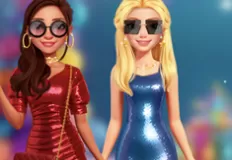 Dress Up Games, Ellie NYE Sequin Party, Games-kids.com