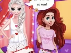 Princess Games, Elsa and Ariel Date Looks, Games-kids.com