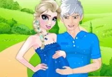 Frozen  Games, Elsa and Jack Become Parents, Games-kids.com