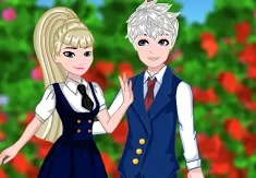Frozen  Games, Elsa and Jack College Date, Games-kids.com