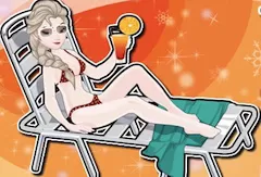 Frozen  Games, Elsa and Jack Summer Date, Games-kids.com