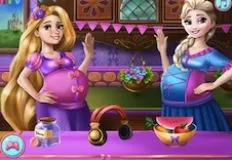 Princess Games, Elsa and Rapunzel Pregnant Costumes, Games-kids.com