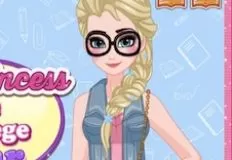 Frozen  Games, Ice Princess as College Star, Games-kids.com