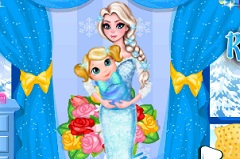 Elsa Baby Room Clean Frozen Games