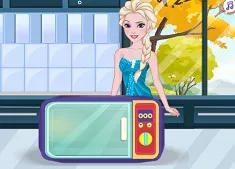 Frozen  Games, Elsa Cooking Banana Cream Muffins, Games-kids.com