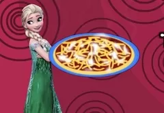 Frozen  Games, Elsa Cooking Italian Tomatoe Pie, Games-kids.com