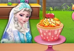 Frozen  Games, Elsa Cupcake Maker, Games-kids.com