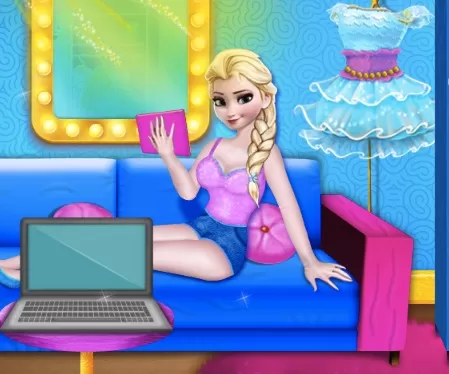 Frozen  Games, Elsa Facebook Challenge , Games-kids.com