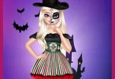 Frozen  Games, Elsa Halloween Face Make Up, Games-kids.com