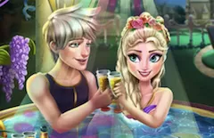Frozen  Games, Elsa Jacuzzi Celebration, Games-kids.com