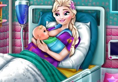 Elsa Mommy Birth Frozen Games