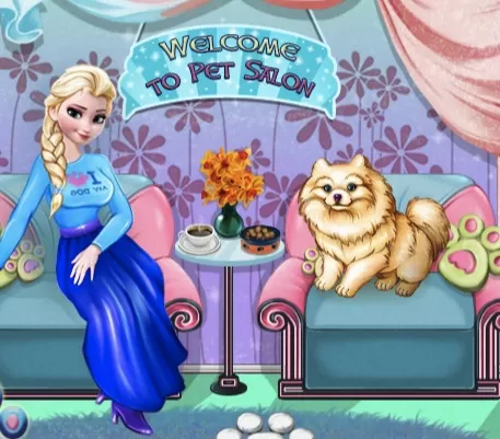 Frozen  Games, Elsa Pet Care, Games-kids.com