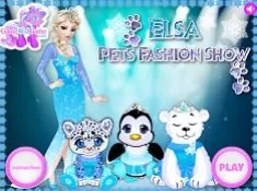 Frozen  Games, Elsa Pets Fashion Show, Games-kids.com