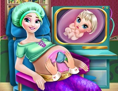 barbie pregnant check up games