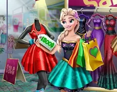 Frozen  Games, Elsa Real Shopping, Games-kids.com