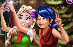 Frozen  Games, Elsa Xmas Selfie, Games-kids.com