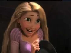 Rapunzel Games, Embarrassed Rapunzel Puzzle, Games-kids.com