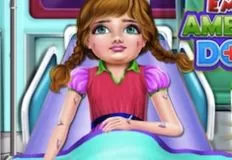 Girl Games, Emergency Ambulance Doctor, Games-kids.com
