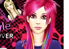 Girl Games, Emo Style Makeover, Games-kids.com