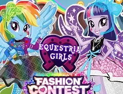 My Little Pony Games, Equestria Girls Fashion Contest, Games-kids.com