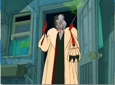 101 Dalmatians Games, Evil Cruella de Vil Puzzle, Games-kids.com