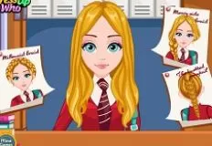 Girl Games, Fabulous Back 2 School Hairstyles, Games-kids.com