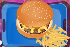 Cooking Games, Fast Food Burger, Games-kids.com