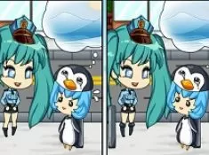 Differences Games, Find Differences with Chibis, Games-kids.com