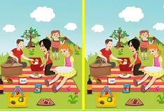 Differences Games, Find the Difference Picnic, Games-kids.com