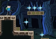 Adventure Time Games, Finn and the Diamond Forest, Games-kids.com