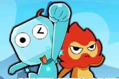 Fireboy and Watergirl Games, Fire and Ice Elves, Games-kids.com