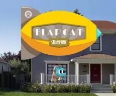 Gumball Games, Flapcat Steampunk, Games-kids.com