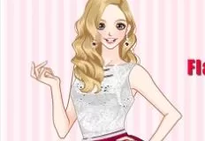 Girl Games, Flared Dresses Anime, Games-kids.com