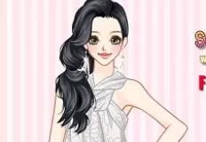 Girl Games, Floral Prints Anime, Games-kids.com