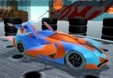 Racing Games, Fly Car Stunt , Games-kids.com