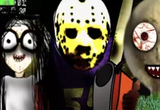 Five Nights at Freddy Games, FNAF with Baldi and Baldina, Games-kids.com