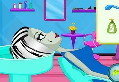 Monster High Games, Frankie Stein Hair Salon, Games-kids.com