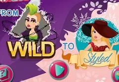 Girl Games,  From Wild To Styled, Games-kids.com