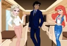 Princess Games, Frozen and Ariel Rivals in Love, Games-kids.com