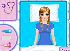 Frozen  Games, Frozen Anna in Hospital, Games-kids.com