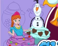 Cooking Games, Frozen Cupcakes, Games-kids.com