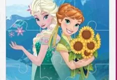 Frozen  Games, Frozen Fever Jigsaw 2, Games-kids.com