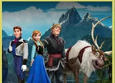 Frozen  Games, Frozen Friends Puzzle, Games-kids.com