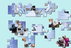 Frozen Puzzle Set