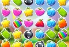 Bejeweled Games, Fruit Crush Frenzy, Games-kids.com