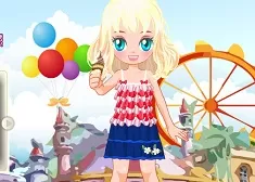 Girl Games, Fun Fair Day, Games-kids.com