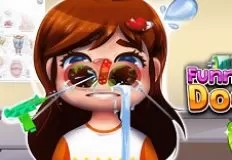 Doctor Games, Funny Nose Doctor, Games-kids.com