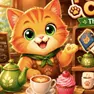 Puzzle Games, Furry Cafe Three Shelves, Games-kids.com